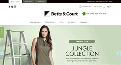 Desktop Screenshot of bette-court.com